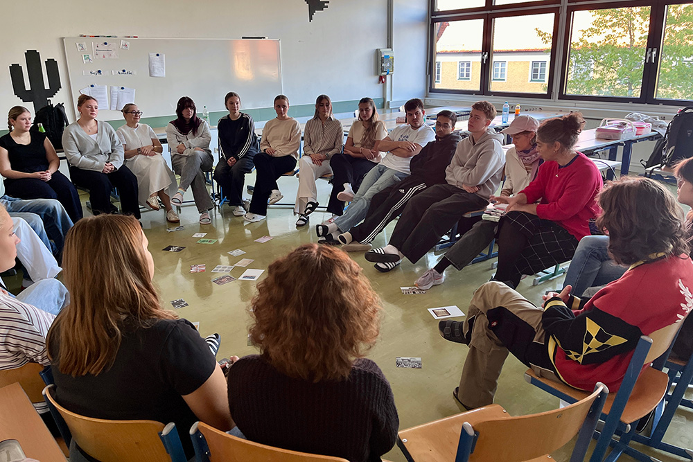 Gleich zwei Klassen der HTL Braunau beteiligten sich an dem Workshop-Angebot. Foto: VZG Braunau