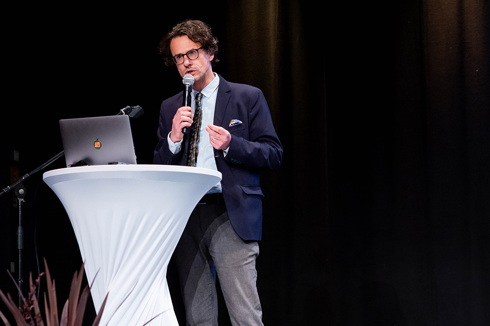 Stefan Schlögl, der Leiter der Zeitgeschichte-Tage. Foto: VZG/Photogräfin