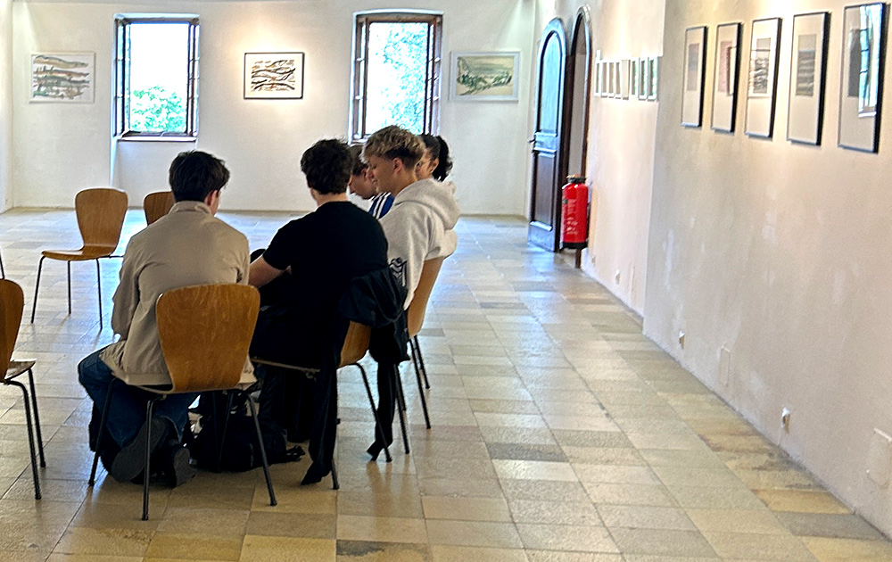 Leben in der NS-Zeit: Workshop mit Schüler:innen aus Braunau. Foto: Plessing